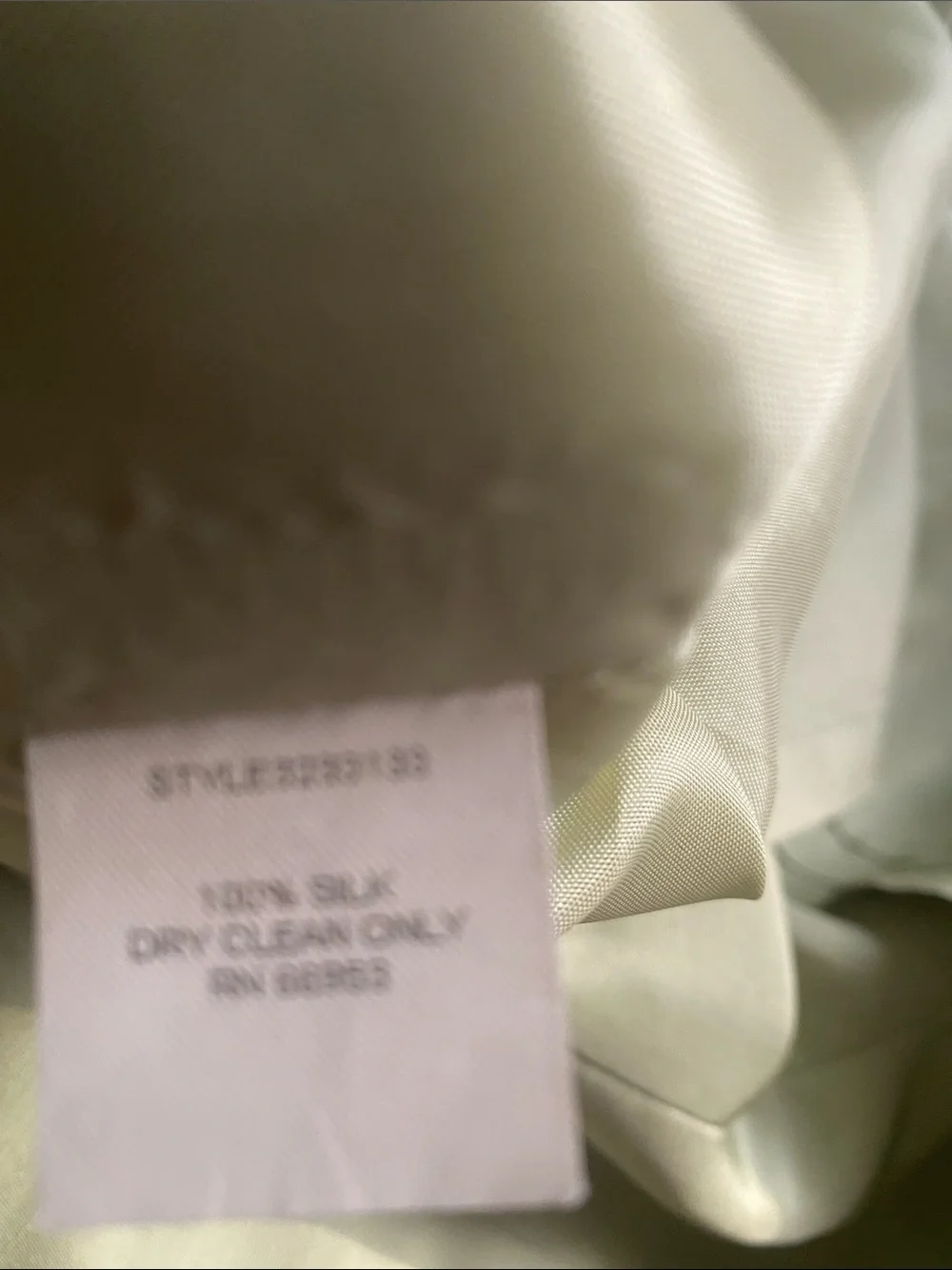 David Warren 100% silk dress and matching coat - Picture 8 of 9